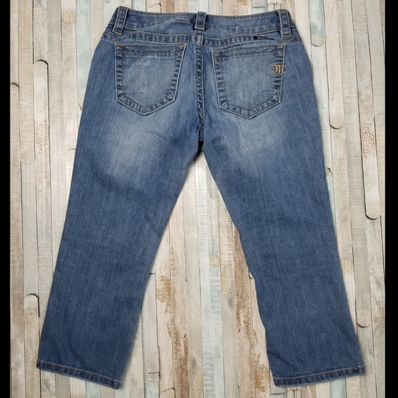 Miss Me Signature Cuffed Capri Jeans - Picture 3 of 6